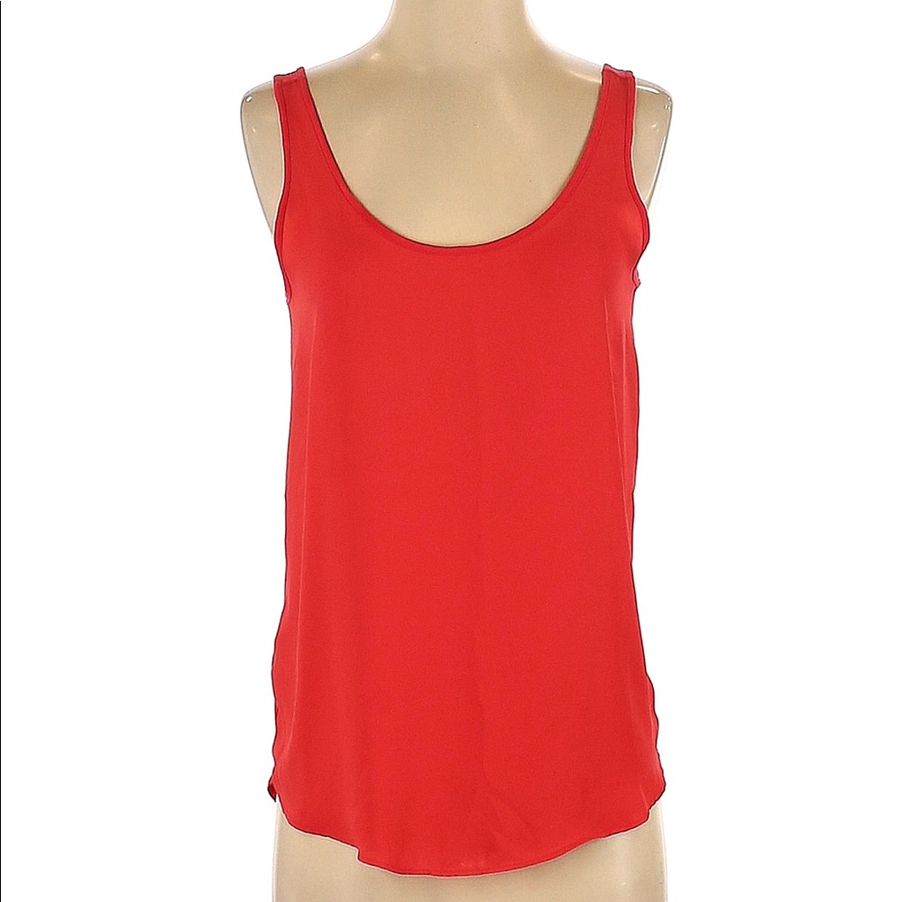 LOFT Red Tunic Tank